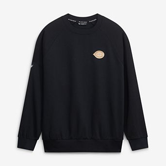 Men's Levelwear Black Cincinnati Reds Connect Logo Sweatshirt