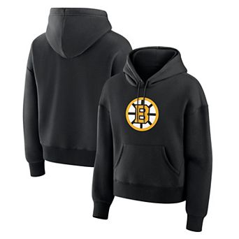 Women's Fanatics Black Boston Bruins Essential Hoodie