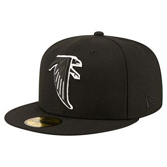Men's New Era Black Atlanta Falcons 59FIFTY Fitted Hat