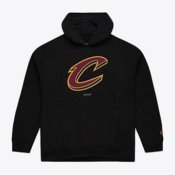 Men's Mitchell & Ness Black Cleveland Cavaliers Basic Fleece Hoodie