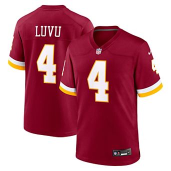 Men's Nike Frankie Luvu Burgundy Washington Commanders Game Jersey
