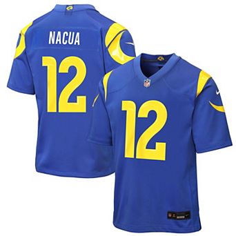 Youth Nike Puka Nacua Royal Los Angeles Rams Game Jersey