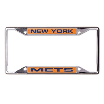 WinCraft New York Mets Inlaid License Plate Frame