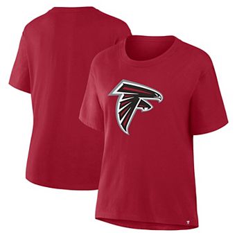 Women's Fanatics Red Atlanta Falcons Essential Legacy T-Shirt