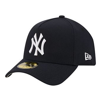 Men's New Era Navy New York Yankees A-Frame 59FORTY Fitted Hat