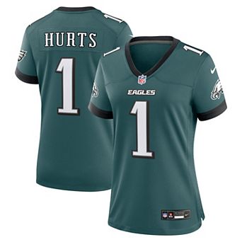 Women's Nike Jalen Hurts Midnight Green Philadelphia Eagles Team Game Jersey