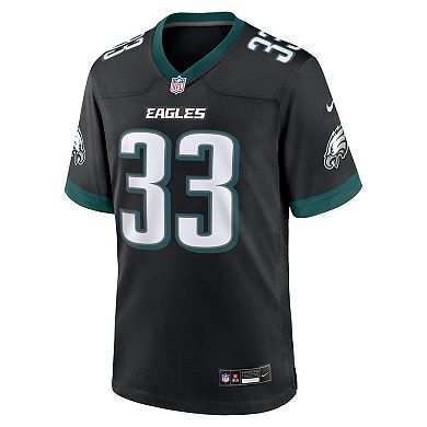 Men's Nike Cooper DeJean Black Philadelphia Eagles Alternate Game Jersey