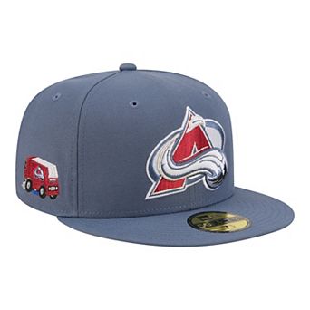 Men's New Era Gray Colorado Avalanche Zamboni 59FIFTY Fitted Hat