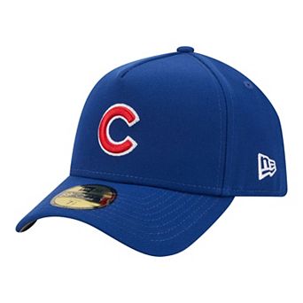 Men's New Era Blue Chicago Cubs A-Frame 59FORTY Fitted Hat