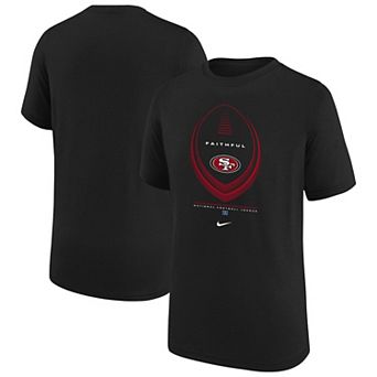 Youth Nike Black San Francisco 49ers Icon Legend Dri-FIT T-Shirt