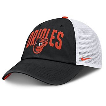 Men's Nike Black Baltimore Orioles Primetime Club Adjustable Trucker Hat