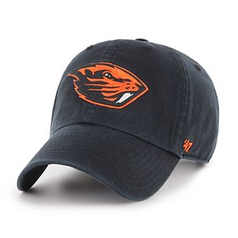 Youth '47 Black Oregon State Beavers Clean Up Adjustable Hat