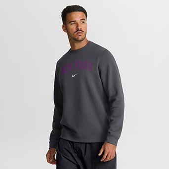 Men's Nike Anthracite New York Mets City Connect Club Sweatshirt