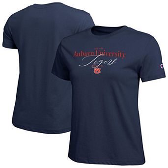 Women's Champion Navy Auburn Tigers Lifestyle T-Shirt