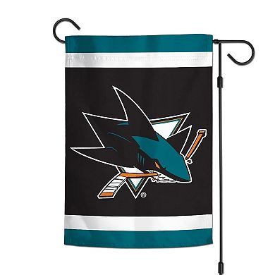 WinCraft San Jose Sharks 12'' x 18'' Favorite Team Garden Flag