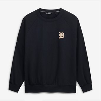 Men's Levelwear Black Detroit Tigers Connect Logo Sweatshirt