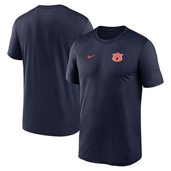 Men's Nike Navy Auburn Tigers 2025 Sideline Small Logo Legend Dri-FIT T-Shirt