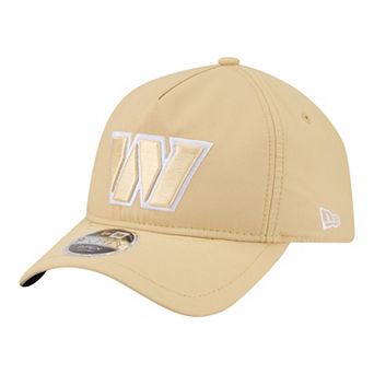 Men's New Era Tan Washington Commanders Apex 9FORTY Adjustable Hat