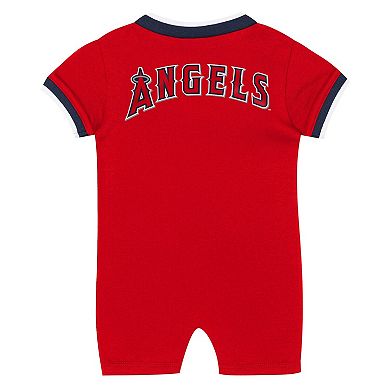 Infant Outerstuff Red Los Angeles Angels Pinch Coverall