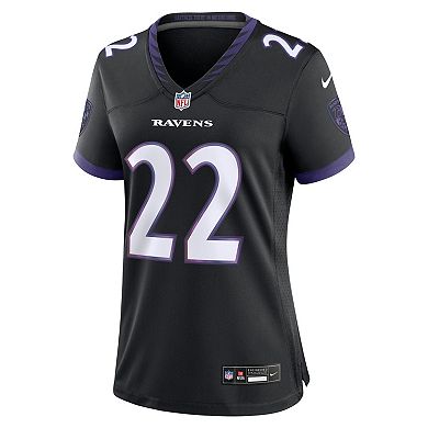 Women's Nike Derrick Henry Black Baltimore Ravens Alternate Game Jersey