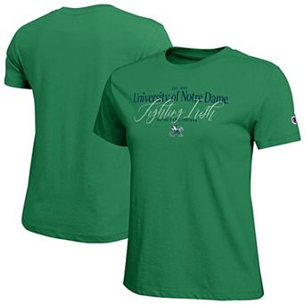 Women's Champion Green Notre Dame Fighting Irish Lifestyle T-Shirt