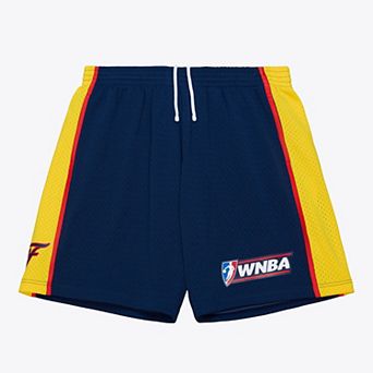 Men's Mitchell & Ness Navy Indiana Fever 2002 Swingman Shorts - Court Origins
