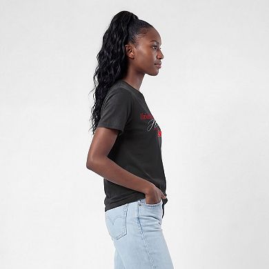 Women's Champion Black Nebraska Huskers Lifestyle T-Shirt