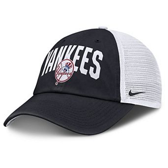 Men's Nike Navy New York Yankees Primetime Club Adjustable Trucker Hat