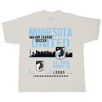 Unisex Stadium Essentials Cream Minnesota United FC Hideout Urban T-Shirt