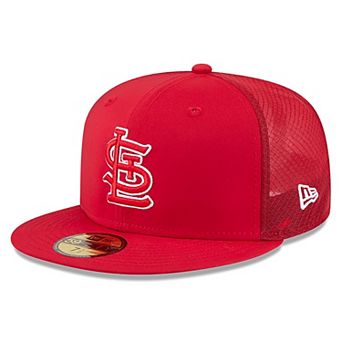 Men's New Era Red St. Louis Cardinals 2026 Batting Practice 59FIFTY Fitted Hat