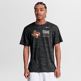 Men's Nike Black Texas Longhorns Sideline Velocity Dri-FIT T-Shirt