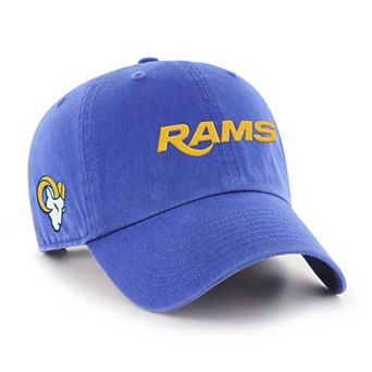 Men's '47 Royal Los Angeles Rams Script Clean Up Adjustable Hat
