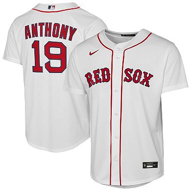 Youth Nike Roman Anthony White Boston Red Sox Home Baseline Jersey