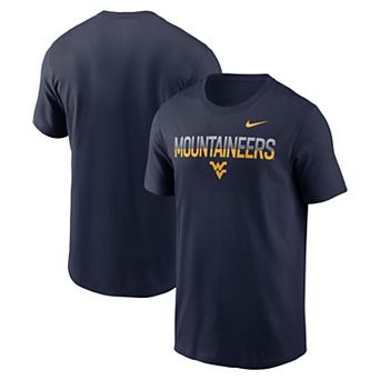 Men's Nike Navy West Virginia Mountaineers Primetime Kinetic T-Shirt