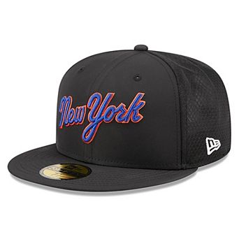 Men's New Era Black New York Mets 2026 Batting Practice 59FIFTY Fitted Hat