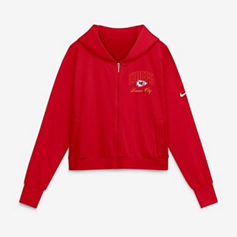 Women's Nike Red Kansas City Chiefs Primetime Full-Zip Hoodie