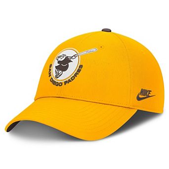 Men's Nike Gold San Diego Padres Cooperstown Club Dri-FIT Adjustable Hat