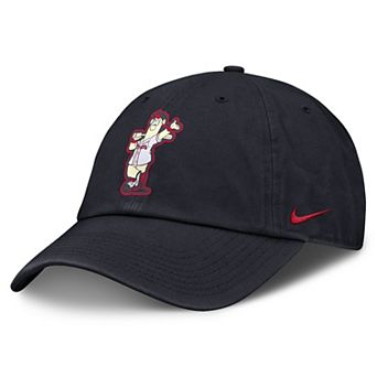 Youth Nike Navy Atlanta Braves Mascot Club Adjustable Hat