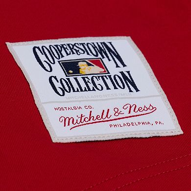 Men's Mitchell & Ness Red Cincinnati Reds Wild Pitch Ringer T-Shirt