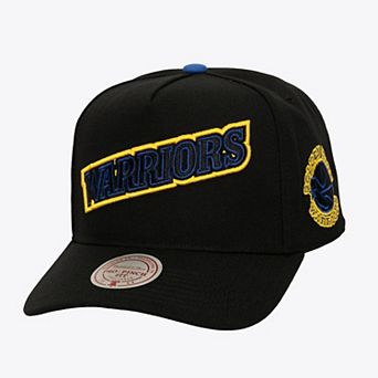 Men's Mitchell & Ness Black Golden State Warriors Class Act Pro Snapback Hat