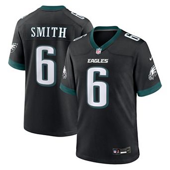 Men's Nike DeVonta Smith Black Philadelphia Eagles Alternate Game Jersey