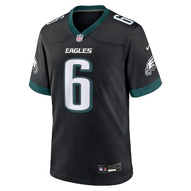 Men's Nike DeVonta Smith Black Philadelphia Eagles Alternate Game Jersey