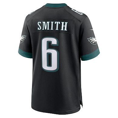 Men's Nike DeVonta Smith Black Philadelphia Eagles Alternate Game Jersey