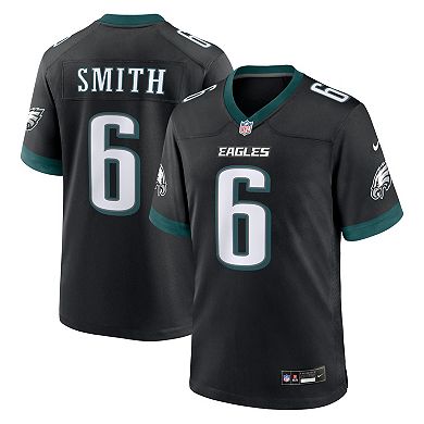 Men's Nike DeVonta Smith Black Philadelphia Eagles Alternate Game Jersey