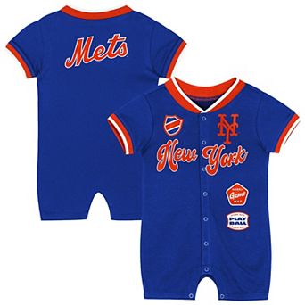 Infant Outerstuff Royal New York Mets Pinch Coverall