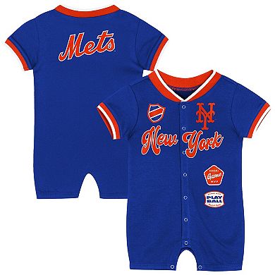Infant Outerstuff Royal New York Mets Pinch Coverall