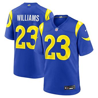 Men's Nike Kyren Williams Royal Los Angeles Rams Team Game Player Jersey