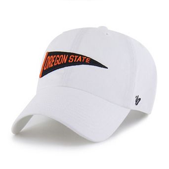 Men's '47 White Oregon State Beavers Vault Clean Up Adjustable Hat