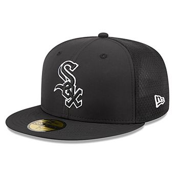 Men's New Era Black Chicago White Sox 2026 Batting Practice 59FIFTY Fitted Hat