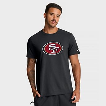 Men's Nike Black San Francisco 49ers Essential Logo T-Shirt